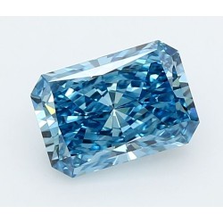 Diament laboratoryjny o barwie fantazyjnej radiant, Blue Fancy_Vivid, 1.54ct, VVS2, Fancy Vivid Blue, IGI LG731501240