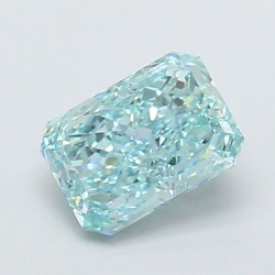 Diament laboratoryjny o barwie fantazyjnej radiant, Green Fancy_Vivid, 1.5ct, VVS2, Fancy Vivid Green, IGI LG707556391