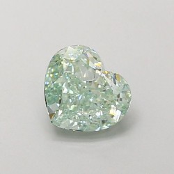 Diament laboratoryjny o barwie fantazyjnej serce, Green Fancy_Intense, 1.12ct, VVS2, Fancy Intense Green, IGI LG707556343