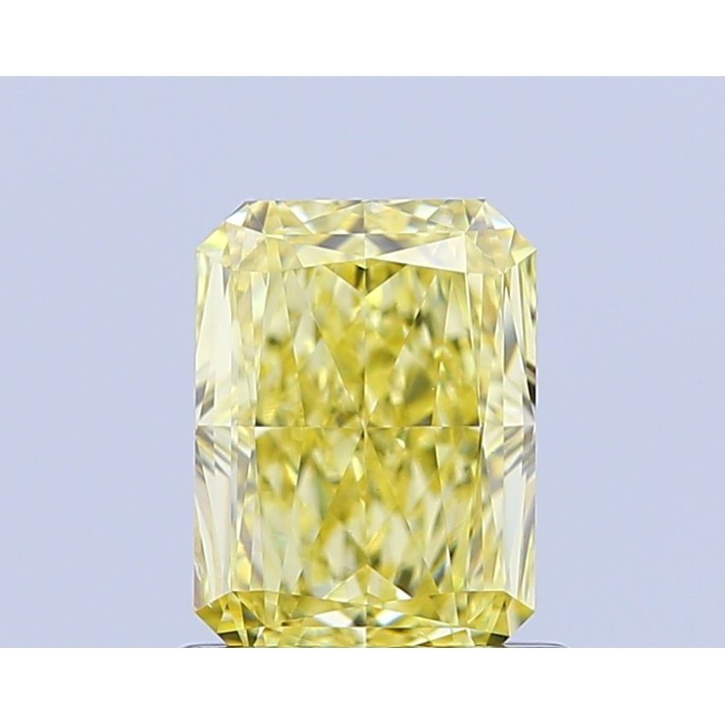 Diament laboratoryjny o barwie fantazyjnej radiant, Yellow Fancy_Intense, 1.1ct, VVS2, Fancy Intense Yellow, IGI LG710585709
