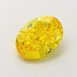 Diament laboratoryjny o barwie fantazyjnej szlif owalny, Yellow Fancy_Vivid, 2.06ct, VVS2, Fancy Vivid Yellow, IGI LG707556444