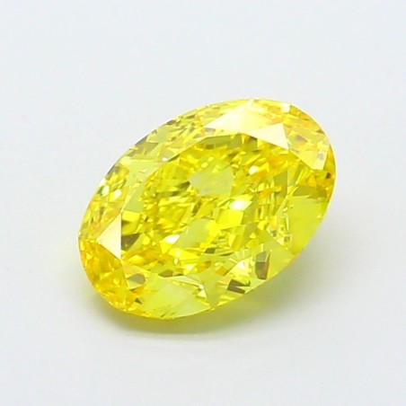 Diament laboratoryjny o barwie fantazyjnej szlif owalny, Yellow Fancy_Vivid, 1.75ct, VVS2, Fancy Vivid Yellow, IGI LG707556665