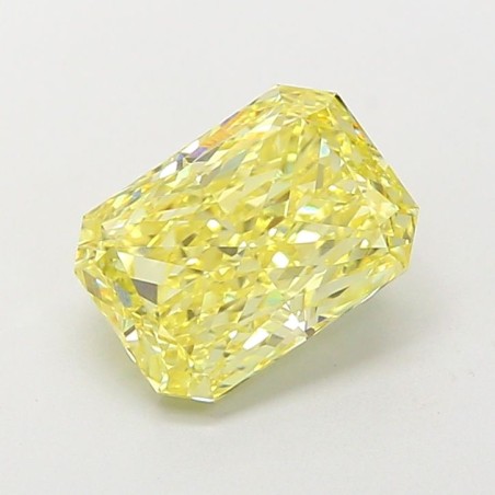 Diament laboratoryjny o barwie fantazyjnej radiant, Yellow Fancy_Intense, 2.16ct, VVS2, Fancy Intense Yellow, IGI LG707556087
