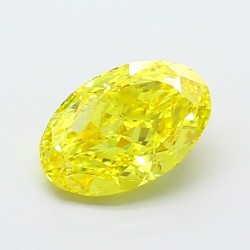 Diament laboratoryjny o barwie fantazyjnej szlif owalny, Yellow Fancy_Vivid, 1.61ct, IF, Fancy Vivid Yellow, IGI LG707556641