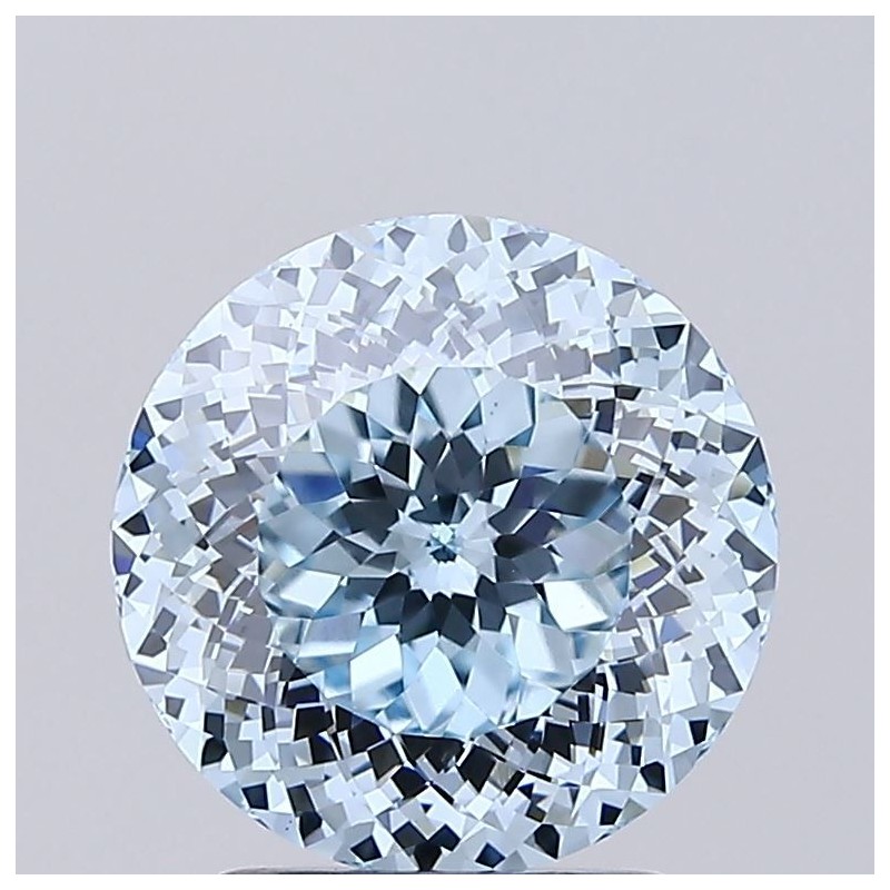 Diament laboratoryjny o barwie fantazyjnej szlif okrągły, Blue Fancy, 2.6ct, VVS2, Fancy Blue, IGI LG729595583