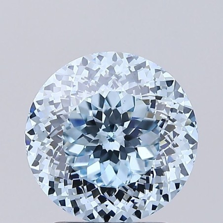 Diament laboratoryjny o barwie fantazyjnej szlif okrągły, Blue Fancy, 2.6ct, VVS2, Fancy Blue, IGI LG729595583