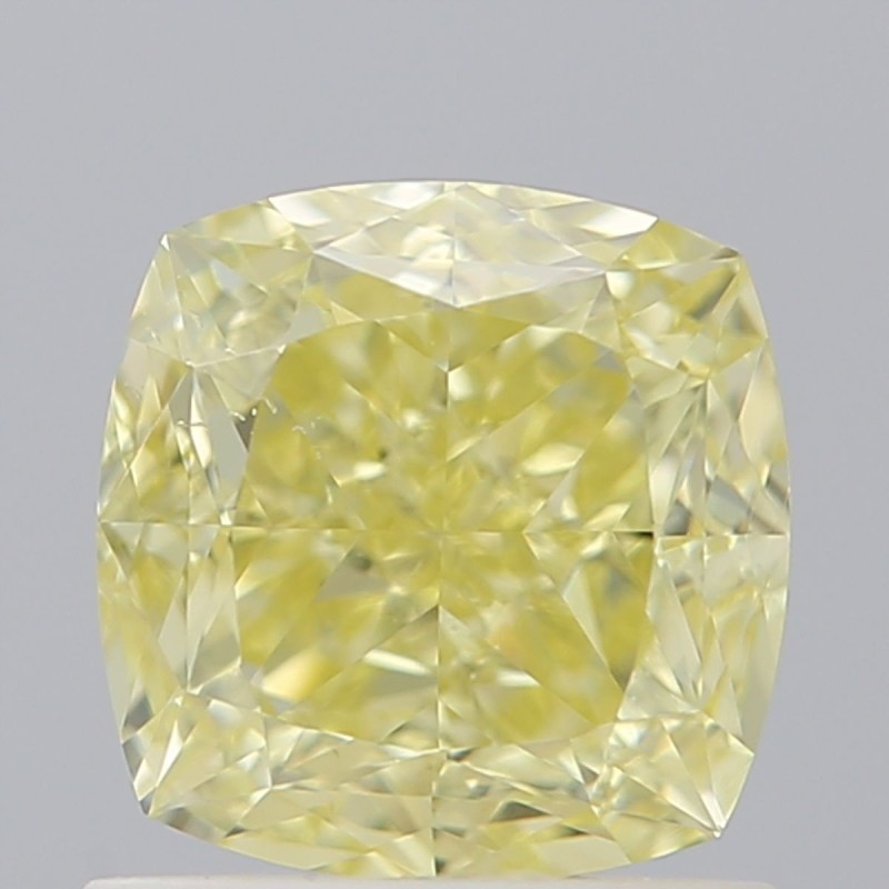 Diament o barwie fantazyjnej szlif poduszkowy brylantowy, 1.28ct, SI1, Fancy Yellow, GIA 1478332460
