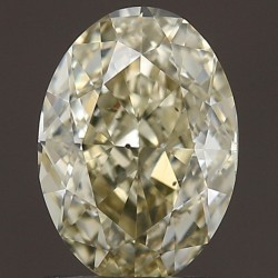 Diament o barwie fantazyjnej szlif owalny, 1.21ct, SI1, Fancy Brownish Greenish Yellow, GIA 7388490761