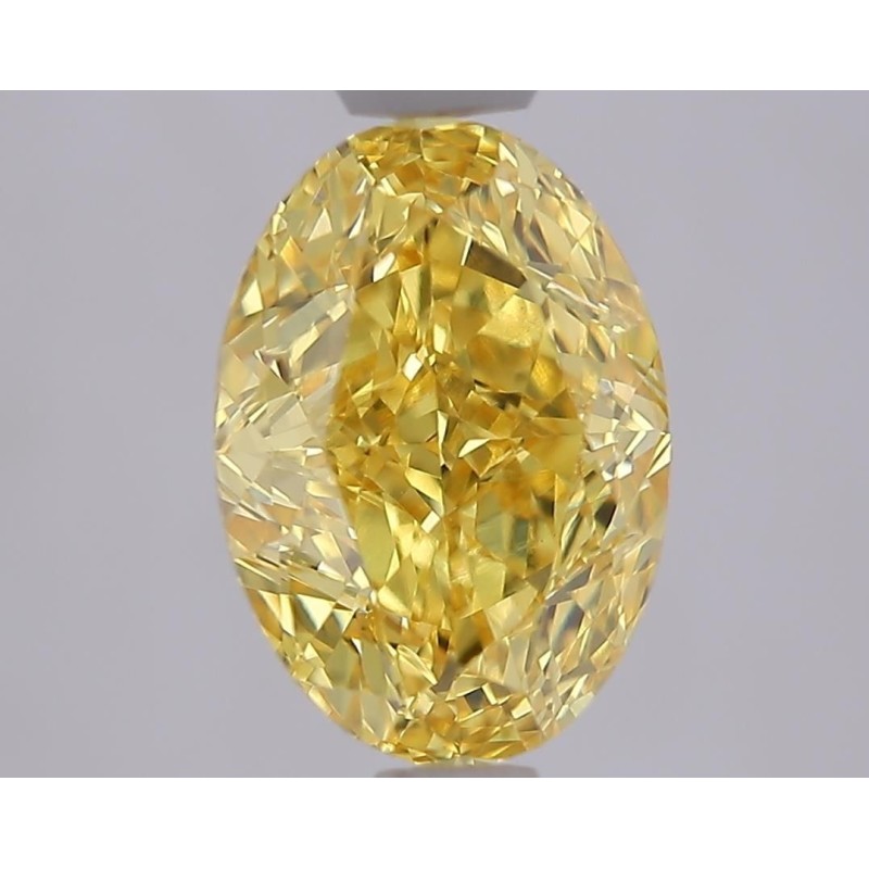 Diament laboratoryjny o barwie fantazyjnej szlif owalny, Yellow Fancy_Vivid, 2.05ct, VVS2, Fancy Vivid Yellow, IGI LG713564430