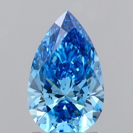 Diament laboratoryjny o barwie fantazyjnej szlif gruszkowy, Blue Fancy_Vivid, 2.05ct, VVS2, Fancy Vivid Blue, IGI LG723589253