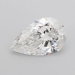 Diament laboratoryjny bezbarwny szlif gruszkowy, 2.6ct, VVS1, E, IGI LG739529448