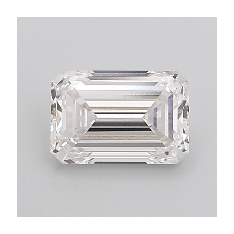 Diament laboratoryjny bezbarwny szlif szmaragdowy, 2.53ct, VVS1, F, IGI LG719563965