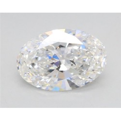 Diament laboratoryjny bezbarwny szlif owalny, 2.5ct, VVS2, E, IGI LG741591273