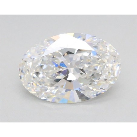 Diament laboratoryjny bezbarwny szlif owalny, 2.5ct, VVS2, E, IGI LG741591273