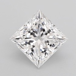 Diament laboratoryjny bezbarwny szlif princess, 1.6ct, VVS2, D, IGI LG735505416