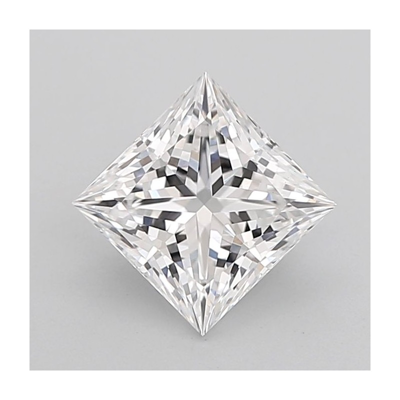 Diament laboratoryjny bezbarwny szlif princess, 1.6ct, VVS2, D, IGI LG735505416