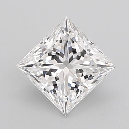 Diament laboratoryjny bezbarwny szlif princess, 1.6ct, VVS2, D, IGI LG735505416