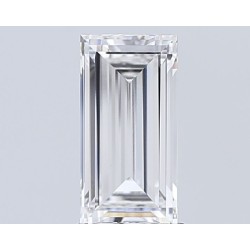 Diament laboratoryjny bezbarwny bagietka, 2.06ct, VVS2, F, IGI LG654484855