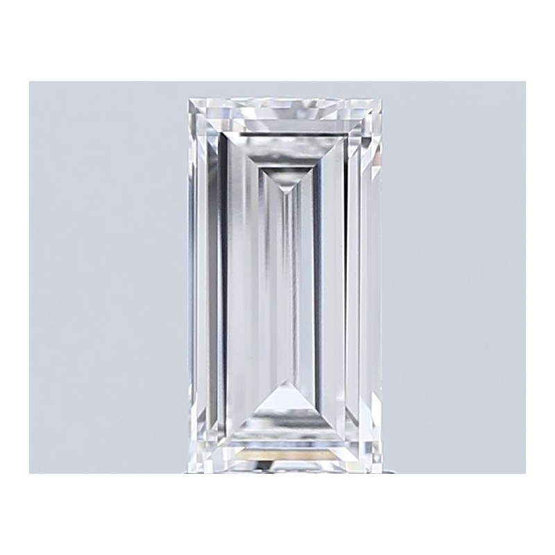 Diament laboratoryjny bezbarwny bagietka, 2.06ct, VVS2, F, IGI LG654484855