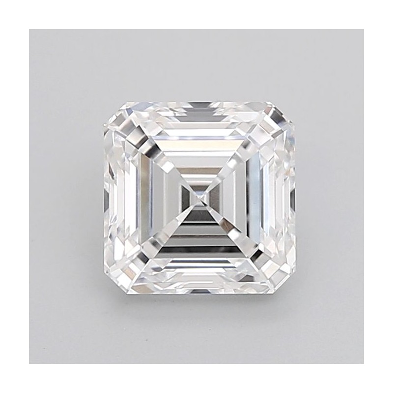 Diament laboratoryjny bezbarwny asscher, 2.1ct, VVS2, D, IGI LG729588420