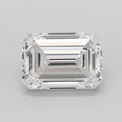 Diament laboratoryjny bezbarwny szlif szmaragdowy, 1.09ct, VVS2, D, IGI LG736506255