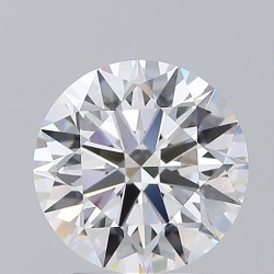 Diament laboratoryjny bezbarwny szlif okrągły, 3ct, VVS2, E, IGI LG749580184