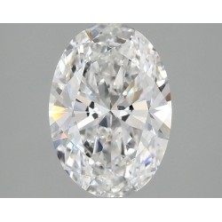 Diament laboratoryjny bezbarwny szlif owalny, 2ct, VVS2, D, IGI LG750520320