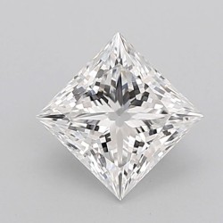 Diament laboratoryjny bezbarwny szlif princess, 1.58ct, VVS1, E, IGI LG715537004