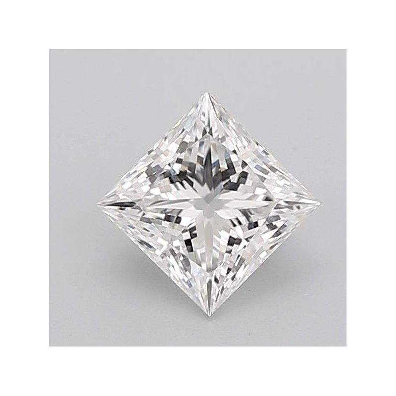 Diament laboratoryjny bezbarwny szlif princess, 1.58ct, VVS1, E, IGI LG715537004 Diament laboratoryjny bezbarwny szlif princess, 1.58ct, VVS1, E, IGI LG715537004