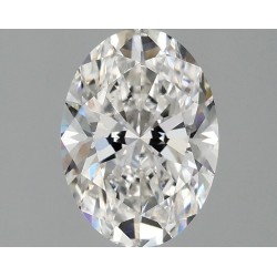 Diament laboratoryjny bezbarwny szlif owalny, 1.58ct, VVS2, F, IGI LG750536212