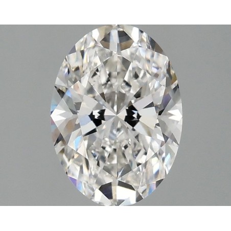 Diament laboratoryjny bezbarwny szlif owalny, 1.58ct, VVS2, F, IGI LG750536212