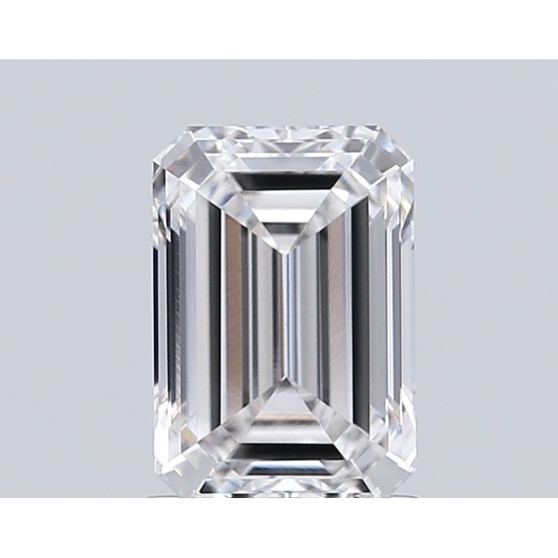 Diament laboratoryjny bezbarwny szlif szmaragdowy, 1.55ct, VVS2, F, IGI LG703509996 Diament laboratoryjny bezbarwny szlif szmaragdowy, 1.55ct, VVS2, F, IGI LG703509996