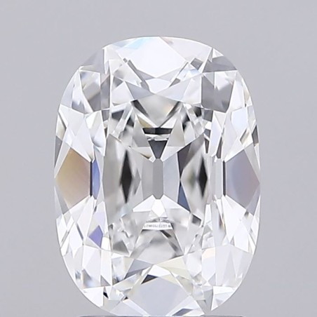 Diament laboratoryjny bezbarwny szlif poduszkowy brylantowy, 2.06ct, VVS2, E, IGI LG737559627