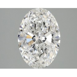Diament laboratoryjny bezbarwny szlif owalny, 2.06ct, VVS1, E, IGI LG750532297