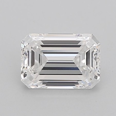 Diament laboratoryjny bezbarwny szlif szmaragdowy, 1.54ct, VVS1, D, IGI LG715567939