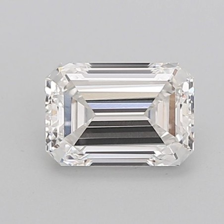 Diament laboratoryjny bezbarwny szlif szmaragdowy, 1.51ct, VVS2, F, IGI LG710504729