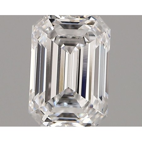 Diament laboratoryjny bezbarwny szlif szmaragdowy, 1.61ct, VVS2, D, IGI LG750554734