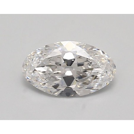 Diament laboratoryjny bezbarwny szlif owalny, 1.61ct, VVS2, E, IGI LG750598704