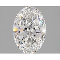 Diament laboratoryjny bezbarwny szlif owalny, 1.55ct, VVS2, D, IGI LG750548599