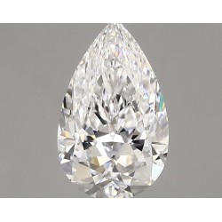 Diament laboratoryjny bezbarwny szlif gruszkowy, 1.72ct, VVS2, D, IGI LG732520913