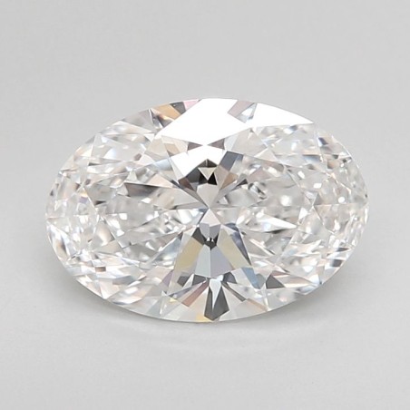 Diament laboratoryjny bezbarwny szlif owalny, 2ct, VVS2, D, IGI LG751502605