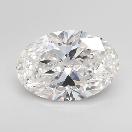Diament laboratoryjny bezbarwny szlif owalny, 2ct, VVS2, D, IGI LG751509273