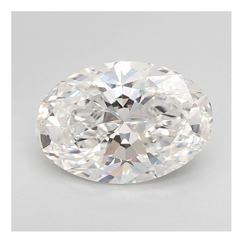 Diament laboratoryjny bezbarwny szlif owalny, 2.25ct, VVS2, E, IGI LG751509292