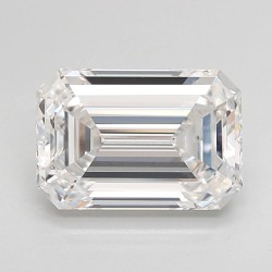 Diament laboratoryjny bezbarwny szlif szmaragdowy, 2.26ct, VVS2, E, IGI LG741588660