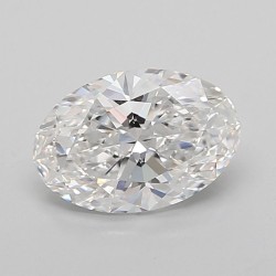 Diament laboratoryjny bezbarwny szlif owalny, 1.54ct, VVS2, E, IGI LG737578149