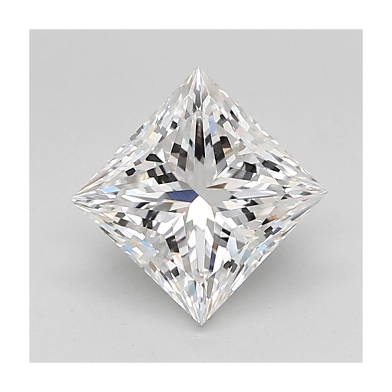 Diament laboratoryjny bezbarwny szlif princess, 2.25ct, VVS2, E, IGI LG727581540 Diament laboratoryjny bezbarwny szlif princess, 2.25ct, VVS2, E, IGI LG727581540