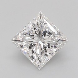 Diament laboratoryjny bezbarwny szlif princess, 1.52ct, VVS2, E, IGI LG726544608