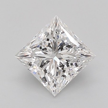 Diament laboratoryjny bezbarwny szlif princess, 1.52ct, VVS2, E, IGI LG726544608