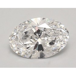 Diament laboratoryjny bezbarwny szlif owalny, 1.65ct, VVS2, D, IGI LG750598734