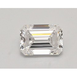 Diament laboratoryjny bezbarwny szlif szmaragdowy, 1.14ct, VVS2, D, IGI LG750598721